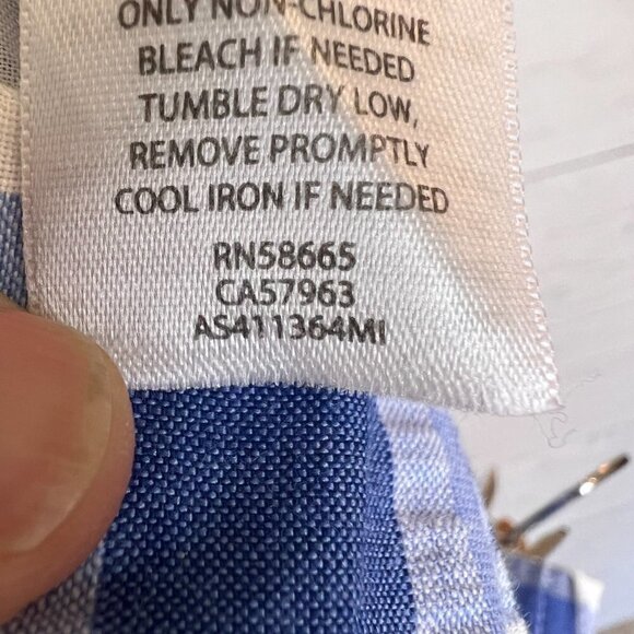 1901 Skirt Womens Size XS Blue Plaid A Line Preppy Academia Lined Knee Length - Picture 12 of 14